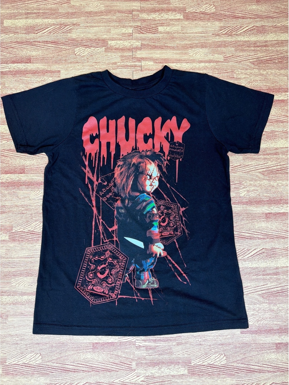 Chucky Child's Play Universal Horror Graphic T-Shirt Men's M